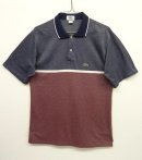 画像: IZOD LACOSTE カラーブロック ポロシャツ NAVY/BURGUNDY (VINTAGE) 「S/S Polo」 入荷しました。