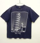 画像: UNKNOWN ピサの斜塔 Tシャツ ネイビー (VINTAGE) 「T-Shirt」 入荷しました。