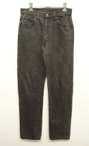 画像: 90'S LEVIS 501 デニム BLACK USA製 W30L32 (VINTAGE) 「Bottoms」 入荷しました。