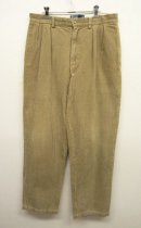 画像: 90'S RALPH LAUREN ツープリーツ 太畝 コーデュロイパンツ (VINTAGE) 「Bottoms」 入荷しました。