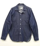 画像: Engineered Garments マチ付き デニム ワークシャツ USA製 (USED) 「L/S Shirt」 入荷しました。