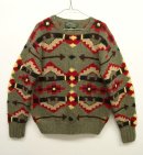 画像: 90'S POLO COUNTRY ネイティブ柄 ハンドニット セーター (VINTAGE) 「Knit」 入荷しました。