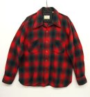画像: 70'S SEARS "KINGS ROAD" オープンカラー ウールシャツ オンブレチェック (VINTAGE) 「L/S Shirt」 入荷しました。