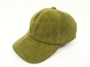 画像: CAL O LINE 太畝 コーデュロイキャップ OLIVE (NEW) 「Cap」 入荷しました。