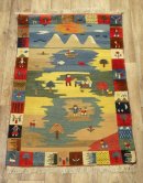 画像: ハンドウーブン キリム ラグ 118cm x 85cm (ANTIQUE) 「Antique Goods」 入荷しました。
