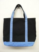 画像: 90'S LL Bean キャンバス トートバッグ USA製 BLACK/SAX (VINTAGE) 「Bag」 入荷しました。