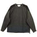 画像: Remi Relief フリース x ナイロン クルーネック BLACK (NEW) 「Sweat Shirt」 入荷しました。