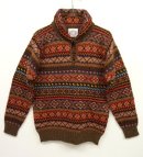 画像: JAMIESON'S ショールカラーニット フェアアイル柄 スコットランド製 (NEW) 「Knit」 入荷しました。
