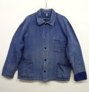 画像: ユーロ ワーク HBT カバーオール ジャケット ブルー (VINTAGE) 「Jacket」 入荷しました。