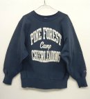 画像: 90'S CHAMPION 刺繍タグ 両面3段プリント リバースウィーブ NAVY USA製 (VINTAGE) 「Sweat Shirt」 入荷しました。