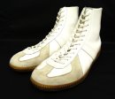 画像: ドイツ軍 "BW SPORT" オリジナル ジャーマントレーナー ハイカット ホワイト (VINTAGE) 「Shoes」 入荷しました。