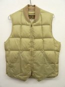 画像: 70'S EDDIE BAUER 黒タグ TALONジップ ダウンベスト BEIGE (VINTAGE) 「No Sleeve」 入荷しました。