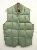 画像: 70'S EDDIE BAUER 黒タグ TALONジップ ダウンベスト LT GREEN (VINTAGE) 「No Sleeve」 入荷しました。