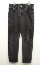 画像: 90'S LEVIS 501 デニム BLACK USA製 W30L30 (VINTAGE) 「Bottoms」 入荷しました。