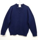 画像: 80'S L.L.Bean ラムウール Vネック ニット イングランド製 (VINTAGE) 「Knit」 入荷しました。