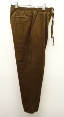 画像: CEASTERS 太畝コーデュロイ イージーパンツ BROWN ポルトガル製 (NEW) 「Bottoms」 入荷しました。