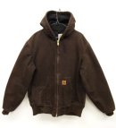 画像: 90'S CARHARTT 裏地キルティング ダック パーカー DK BROWN (VINTAGE) 「Jacket」 入荷しました。