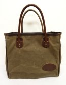 画像: FROST RIVER ワックスコットン/レザー トートバッグ USA製 (USED) 「Bag」 入荷しました。