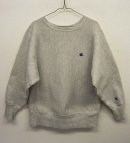 画像: 90'S CHAMPION 刺繍タグ リバースウィーブ 無地 GREY USA製 (VINTAGE) 「Sweat Shirt」 入荷しました。