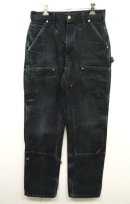画像: 80'S CARHARTT ダブルニー ダックパンツ BLACK USA製 (VINTAGE) 「Bottoms」 入荷しました。
