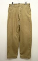 画像: 50'S アメリカ軍 USMC 尿素ボタン フラップ付き チノパンツ (VINTAGE) 「Bottoms」 入荷しました。