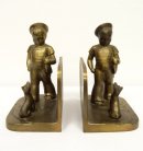 画像: FRANKART INC ブラス製 人と犬 ブックエンド (ANTIQUE) 「Antique Goods」 入荷しました。