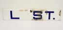 画像: 実物 ストリートサイン アイアン製 L ST (ANTIQUE) 「Antique Goods」 入荷しました。