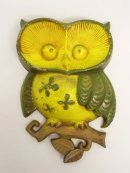 画像: 70'S SEXTON USA フクロウ 壁飾り 金属製 (ANTIQUE) 「Antique Goods」 入荷しました。