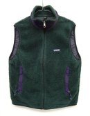 画像: 90'S PATAGONIA レトロX フリースベスト ダークグリーン USA製 (VINTAGE) 「No Sleeve」 入荷しました。
