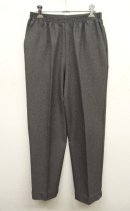 画像: ウエストゴム入り スラックス イージーパンツ GREY USA製 (USED) 「Bottoms」 入荷しました。