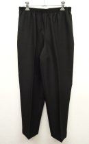画像: ウエストゴム入り スラックス イージーパンツ BLACK USA製 (USED) 「Bottoms」 入荷しました。