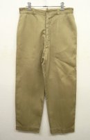 画像: 60'S アメリカ軍 US ARMY チノパンツ SERVALジップ (VINTAGE) 「Bottoms」 入荷しました。
