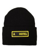 画像: ACE HOTEL ボックスロゴ ワッチキャップ BLACK USA製 (NEW) 「Cap」 入荷しました。