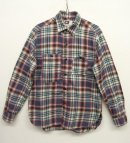 画像: Engineered Garments マチ付き フランネル ワークシャツ USA製 (USED) 「L/S Shirt」 入荷しました。