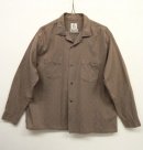 画像: 60'S BVD オープンカラー 耳付き コットンシャツ ジャガード (VINTAGE) 「L/S Shirt」 入荷しました。