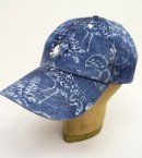 画像: RALPH LAUREN ロゴ刺繍 ベースボールキャップ INDIGO ペイズリー柄 (NEW) 「Cap」 入荷しました。