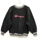 画像: 90'S CHAMPION 刺繍タグ リバースウィーブ リブライン入り ブラック USA製 (VINTAGE) 「Sweat Shirt」 入荷しました。