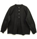 画像: for NINA シェルボタン プルオーバー グランパシャツ BLACK (NEW) 「L/S Shirt」 入荷しました。