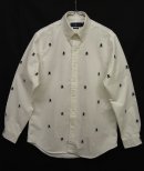画像: RALPH LAUREN スカル全面刺繍 オックスフォード BDシャツ (NEW) 「L/S Shirt」 入荷しました。