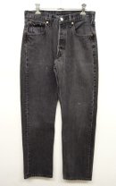 画像: 90'S LEVIS 501 デニム BLACK USA製 W31L32 (VINTAGE) 「Bottoms」 入荷しました。