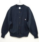 画像: 90'S CHAMPION 刺繍タグ リバースウィーブ スナップボタン カーディガン NAVY MEXICO製 (VINTAGE) 「Sweat Shirt」 入荷しました。