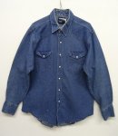 画像: 80'S WRANGLER 27MW 長袖 デニムシャツ ブルー USA製 (VINTAGE) 「L/S Shirt」 入荷しました。