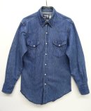画像: 80'S WRANGLER 27MW 長袖 デニムシャツ ブルー USA製 (VINTAGE) 「L/S Shirt」 入荷しました。