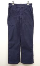 画像: 70'S アメリカ軍 US NAVY ユーティリティパンツ DARK BLUE 30R (VINTAGE) 「Bottoms」 入荷しました。