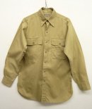 画像: 50'S アメリカ軍 US ARMY マチ付き オフィサーシャツ (VINTAGE) 「L/S Shirt」 入荷しました。