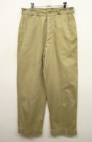 画像: 50'S アメリカ軍 USMC フラップ付きバックポケット チノパンツ W32L33 (VINTAGE) 「Bottoms」 入荷しました。