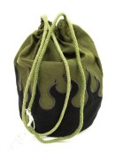 画像: ink "FLAME PURSE" USテント + LEVIS505 解体＆再構築 ポーチ BLACK (NEW) 「Bag」 入荷しました。