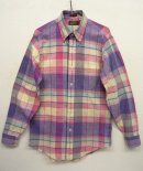 画像: 80'S CLEVE マドラスチェック BDシャツ USA製 (VINTAGE) 「L/S Shirt」 入荷しました。
