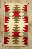 画像: ナバホ族 ハンドウーブン ラグ 90cm x 47cm (ANTIQUE) 「Antique Goods」 入荷しました。