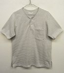 画像: Engineered Garments ヘンリーネック ポケット付き ボーダーTシャツ USA製 (USED) 「T-Shirt」 入荷しました。